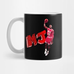 MJ 23 - THE GOAT - Pixelated Mug